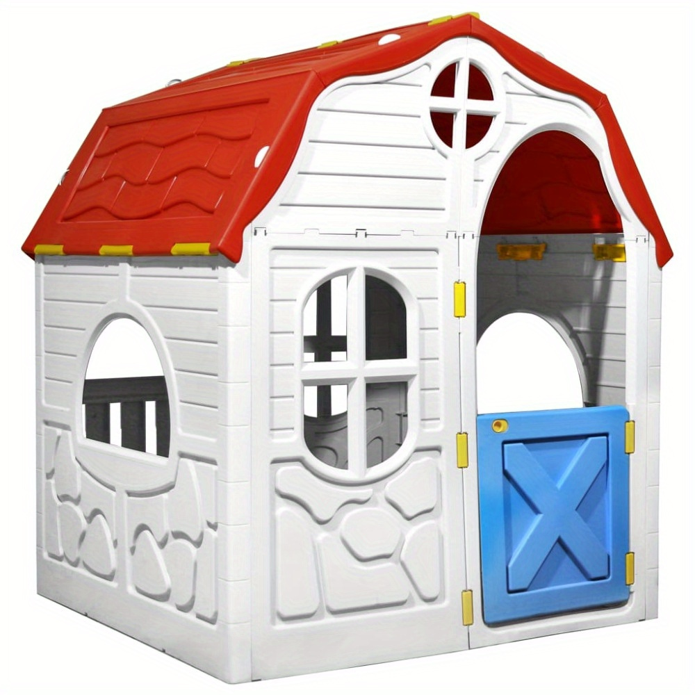 

Foldable Playhouse With Working Door And Windows