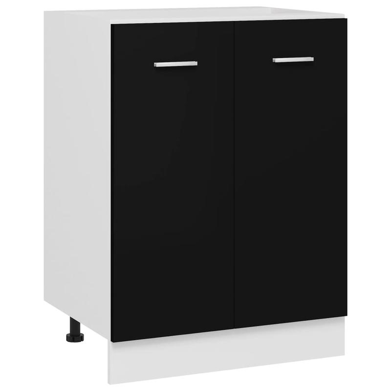 

Lower Cabinet Black 60x46x81.5 Cm Wooden Material