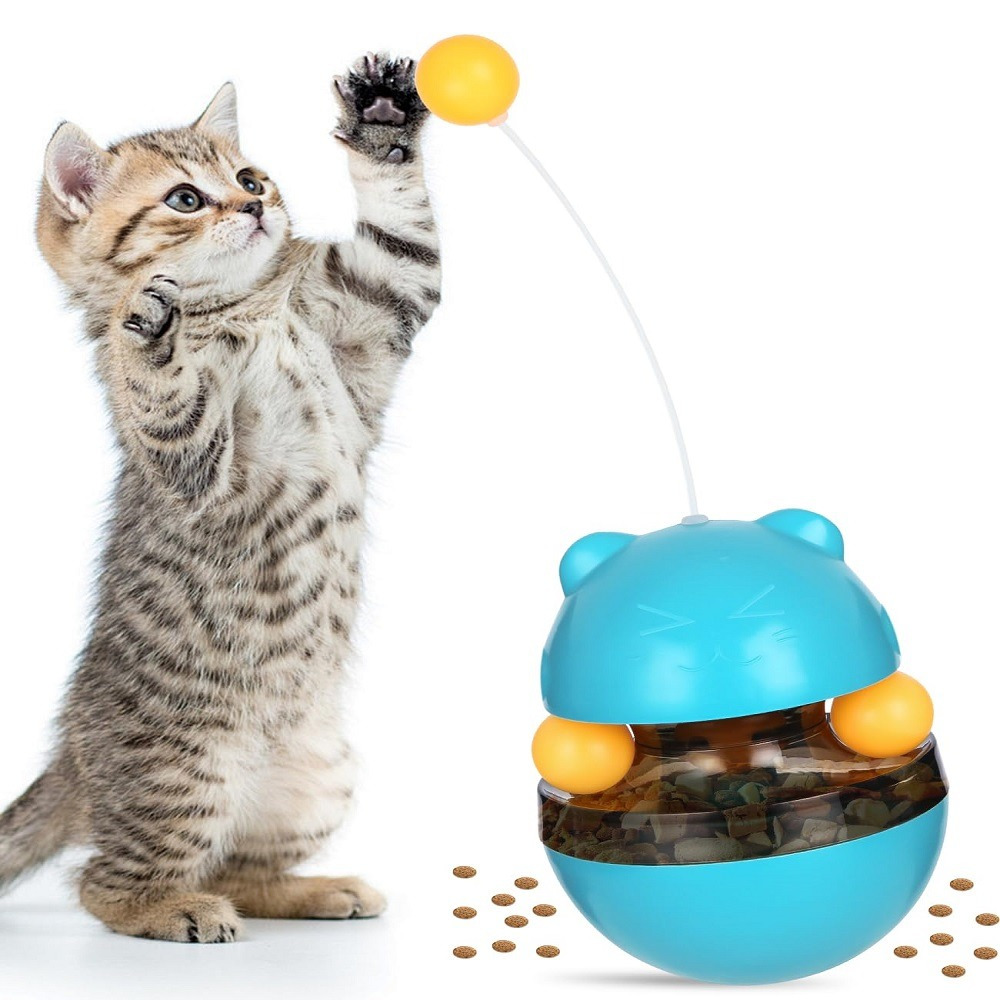 

Interactive Cat Toy 3 In 1, Cat Toy, Interactive Cat Toy, Cat Toy Kittens, With Toy Feeder And Cat Ball, Indoor Cat Toy