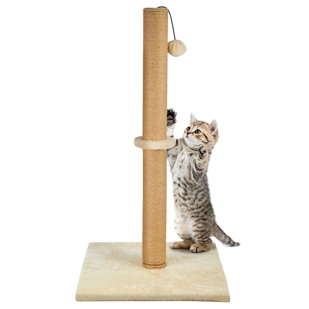 74 CM Cat tree Scratching Post Bed Activity Centre Toys Sisal Scratcher