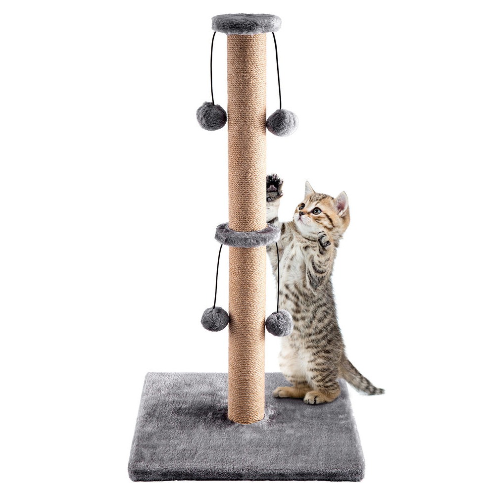 74 CM Cat tree Scratching Post Bed Activity Centre Toys Sisal Scratcher