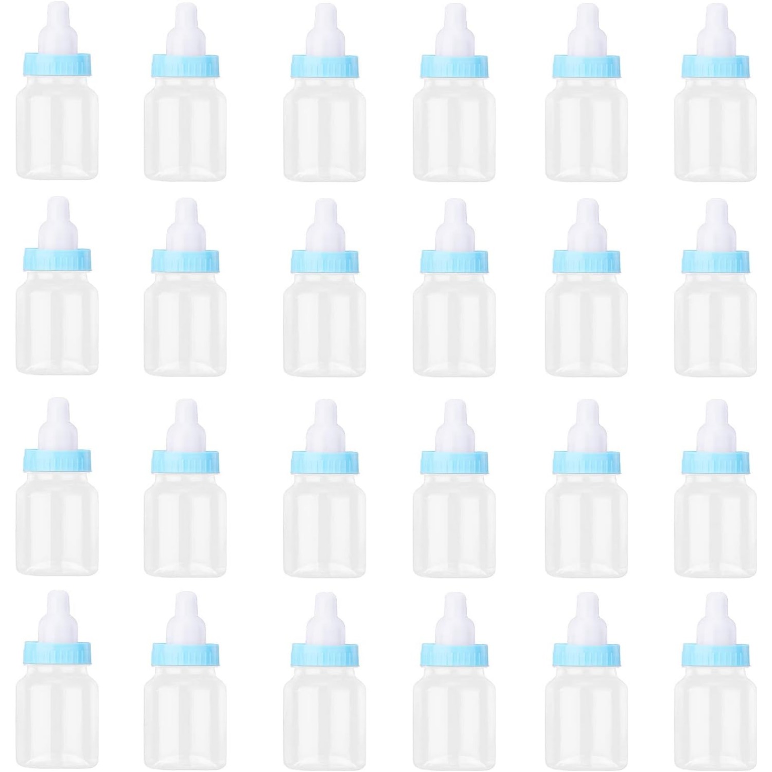 TEMU Baby Shower Bottles Fillable Bottles Candy Bottle 9.8x4x4cm Fillable Bottles Candy Box Candy Bottle Baby