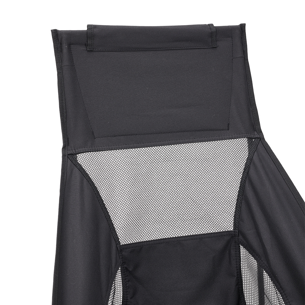 folding hiking chair portable camping adjustable height chairs outdoor use for picnic camping painting parties fishing black 41 80 88cm details 2
