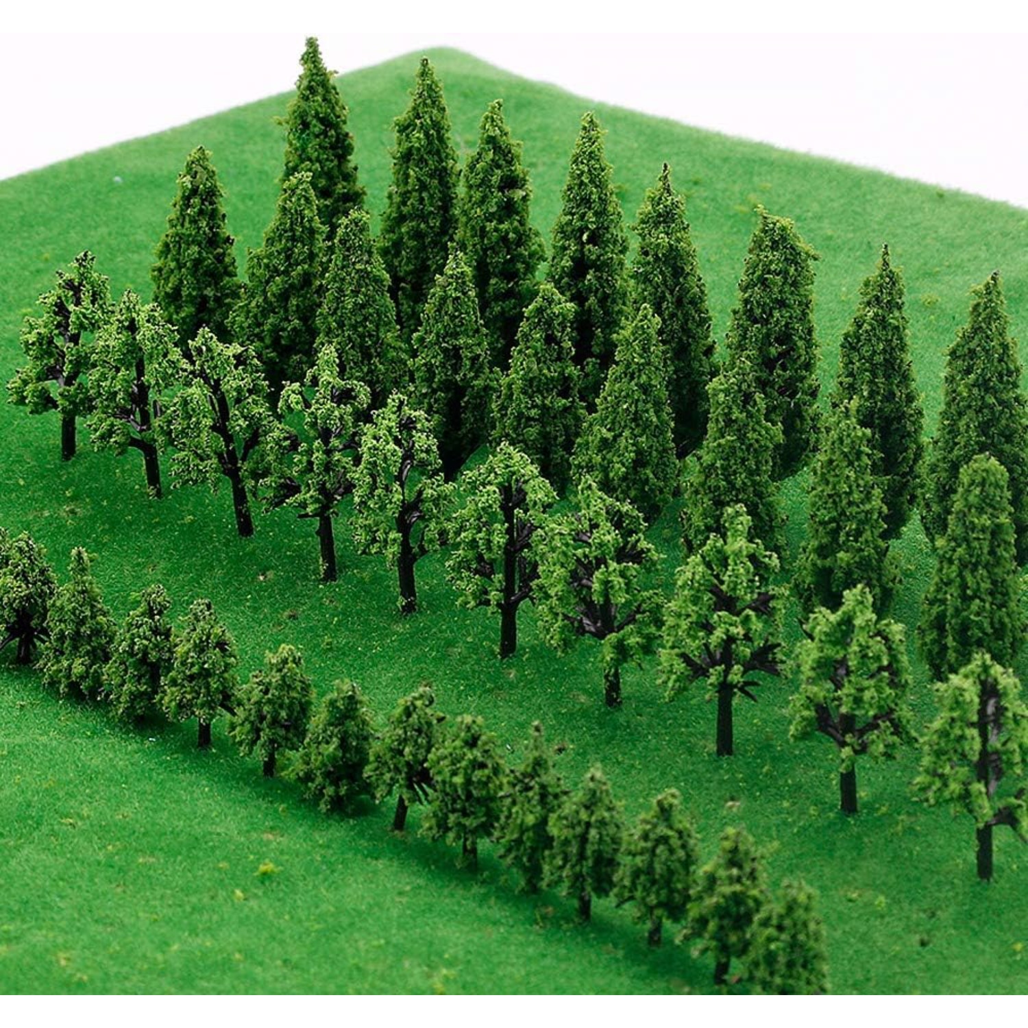 

50 Pieces Model Trees Miniature Train Trees Railway Landscape Diorama Tree Architecture Trees Pieces Model Trees For Diy Landscape Mini Landscape Landscaping