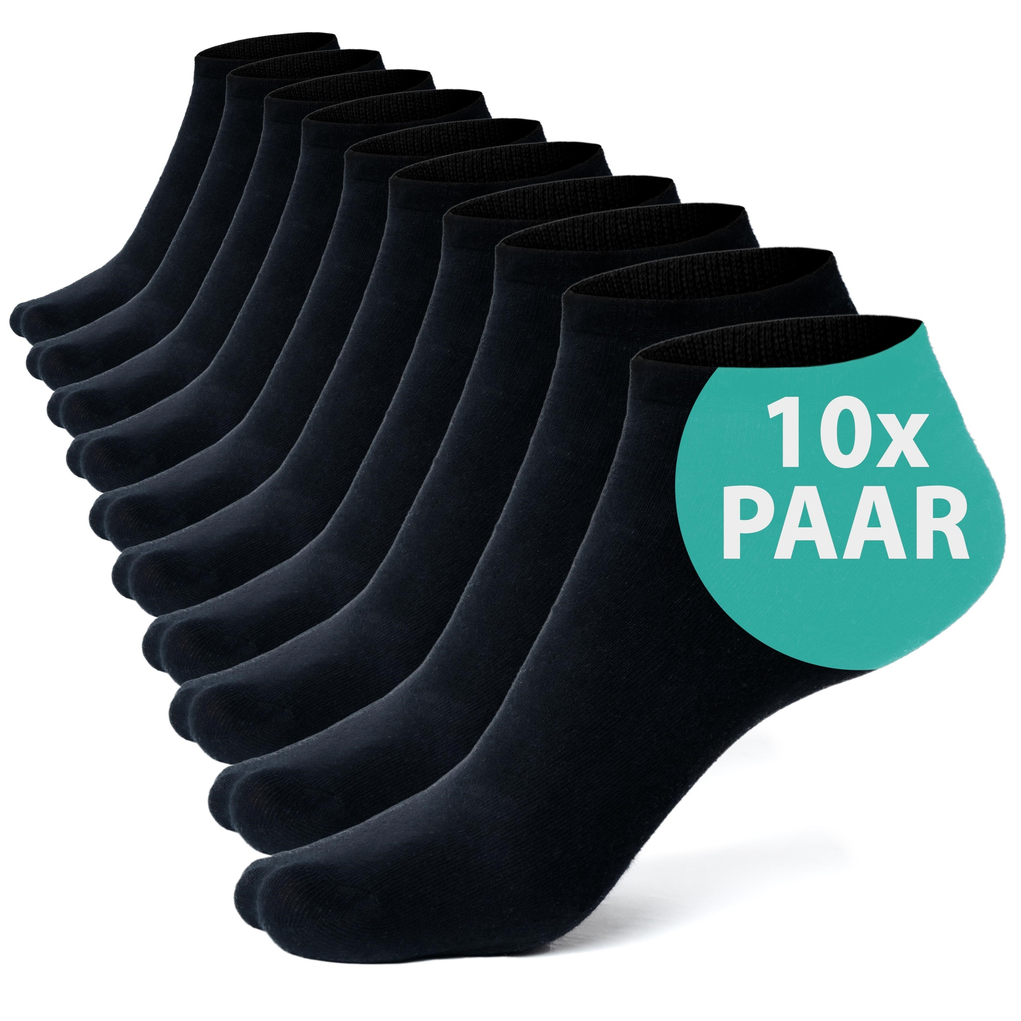 

For Women And Men, , 10 Pairs Of Short Socks, Sports Socks, 95% Cotton, 5% Elastane