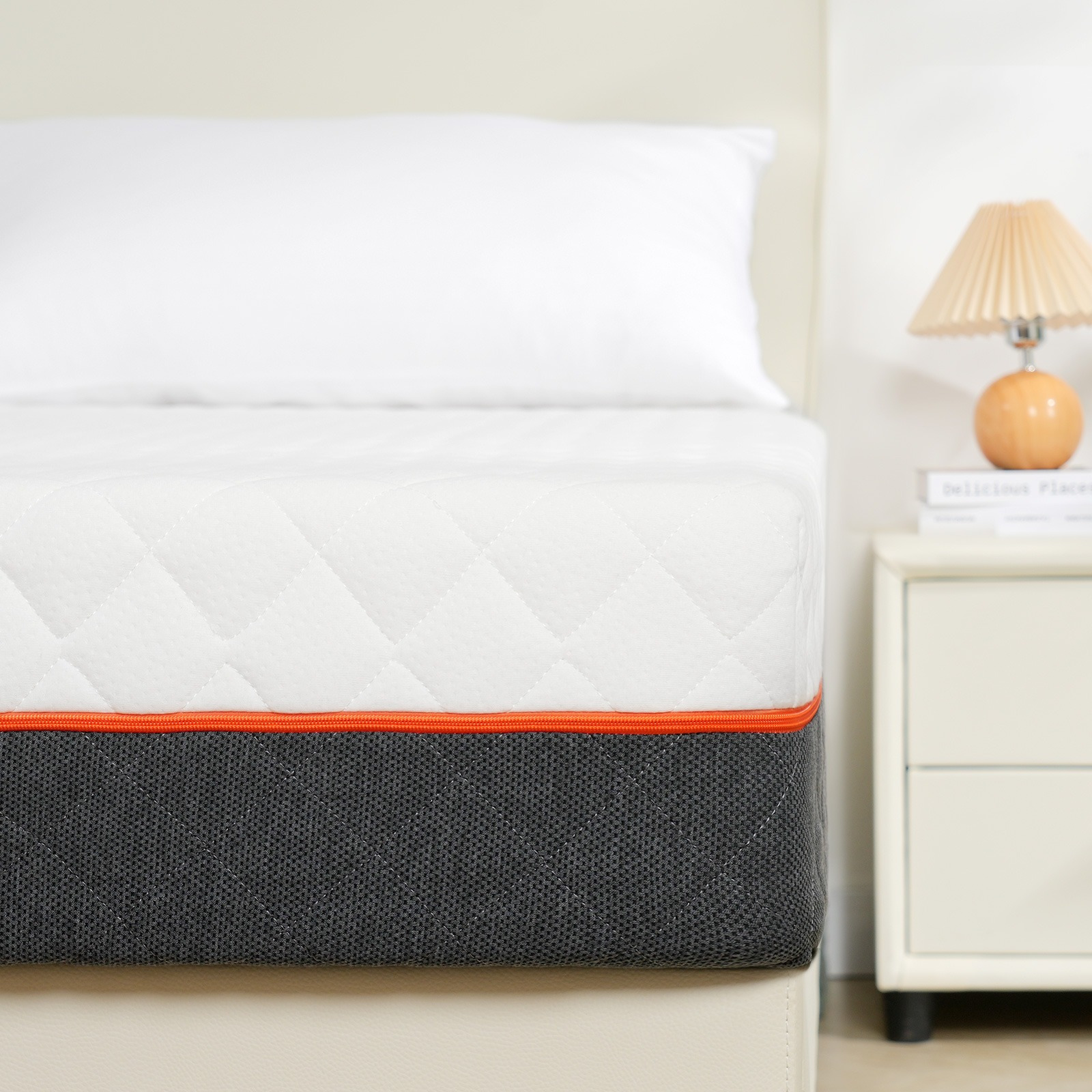 Image of Good Nite Mattress 90 X 200, 18 Cm Height Mattress 90 X 200, Furniture For Home Ergonomic Orthopaedic 5-zone Mattress 90 X 200 Cm, Mattress 90 X 200 H2 H3 Medium Firm With