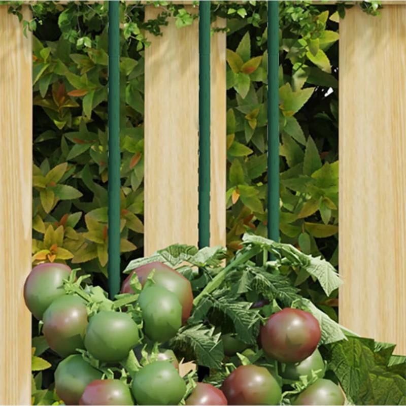 

Piquets pour plantes de jardin 30 pcs vert 115 cm acier