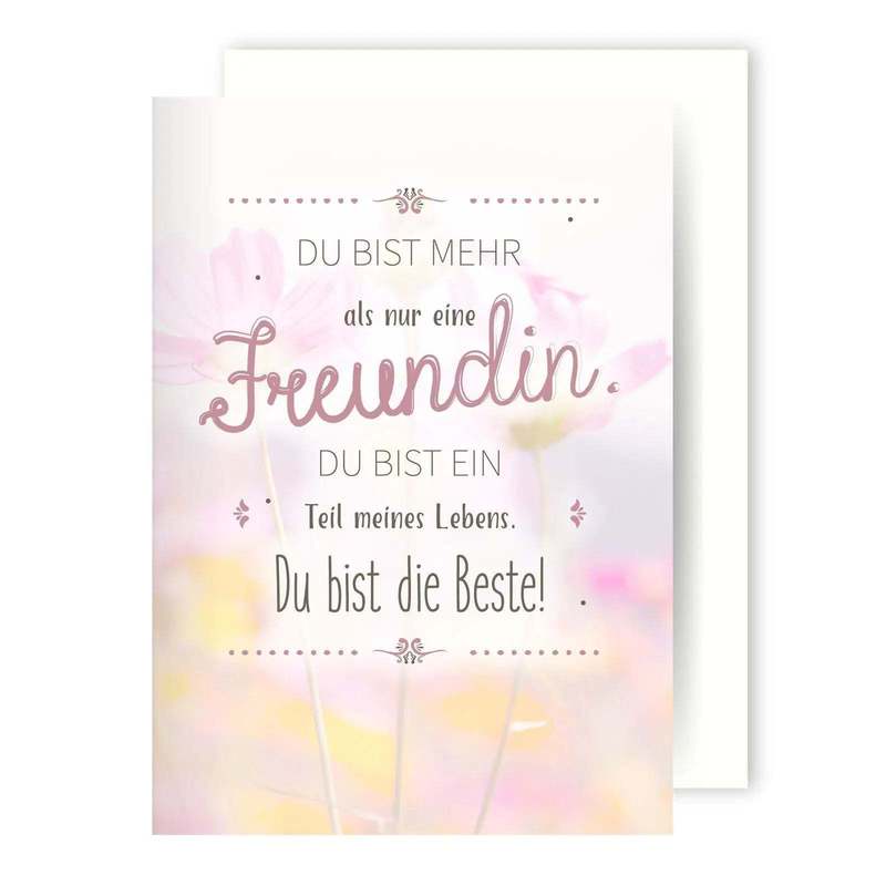 Image of Greetings Card - You Are A Friend, You Are A .