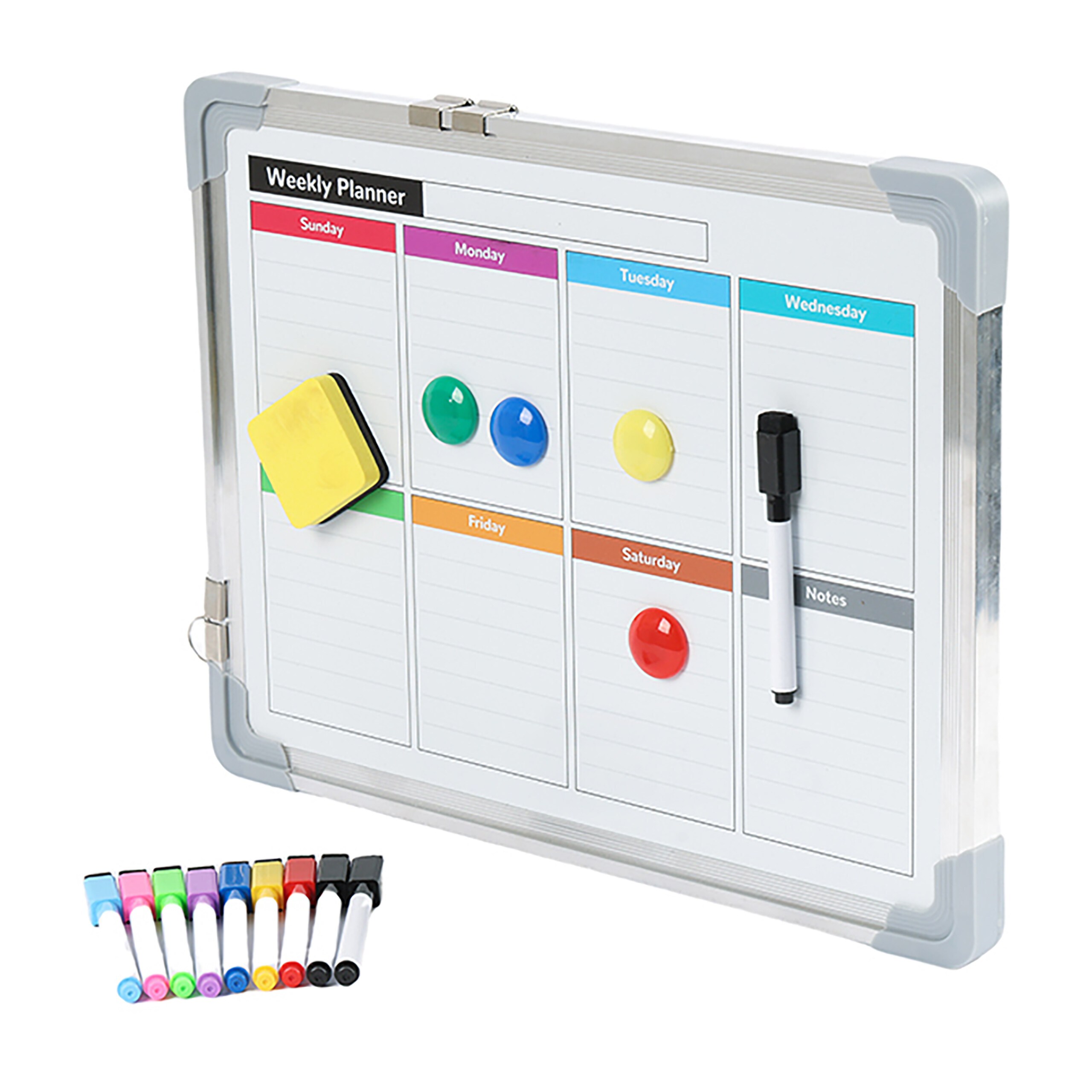 Double-sided Whiteboard In White - (w)40 X (h)30 Cm