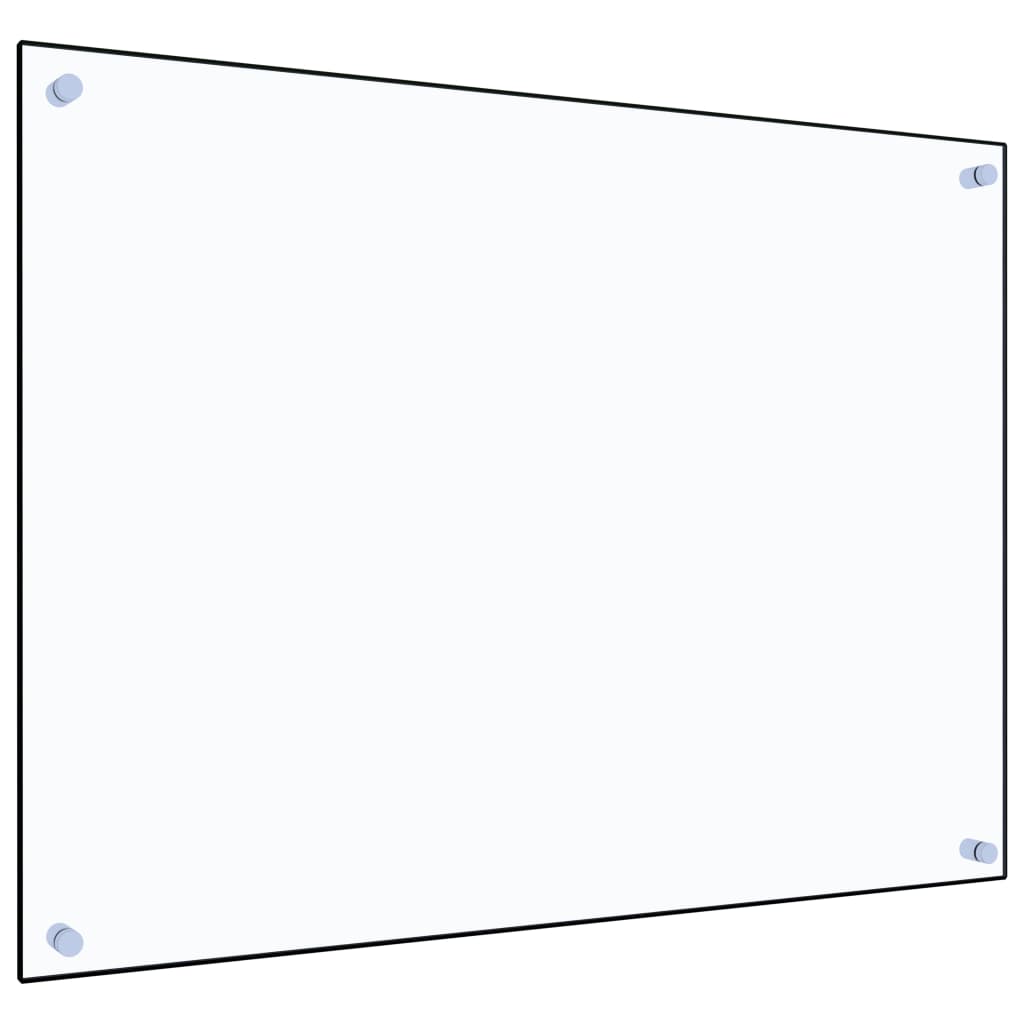 TEMU Kitchen Transparent 80x60 Cm Tempered Glass