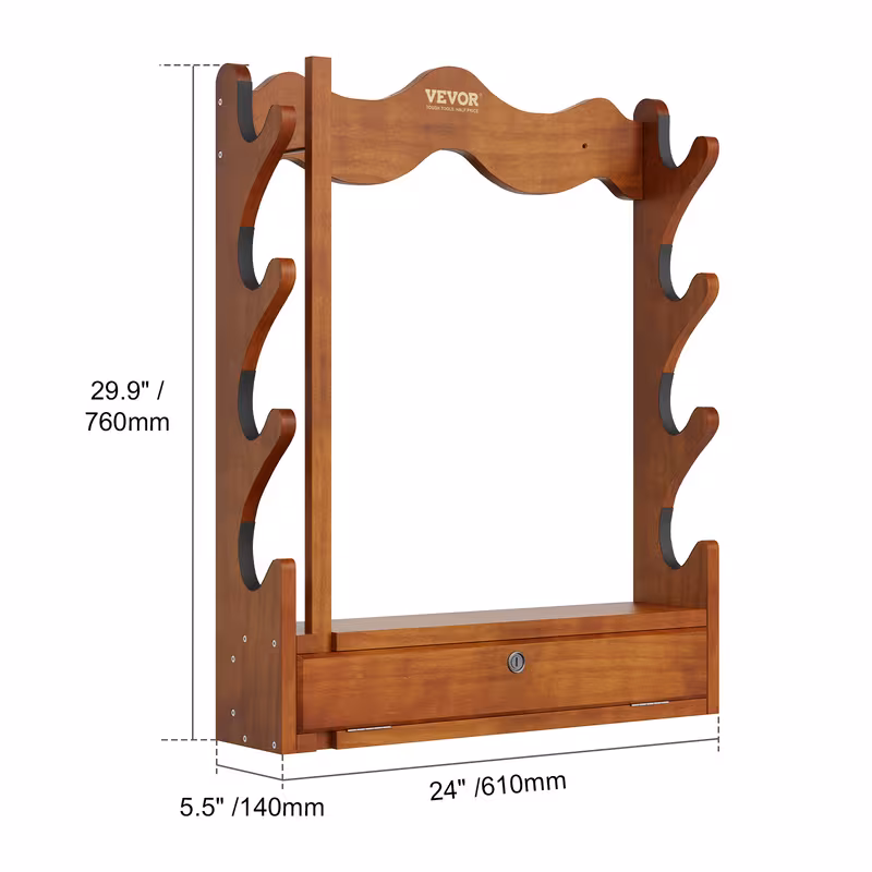 Монтаж и размеры стойки