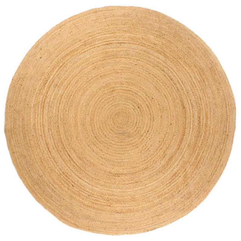 

Woven Jute Rug 180 Cm Round