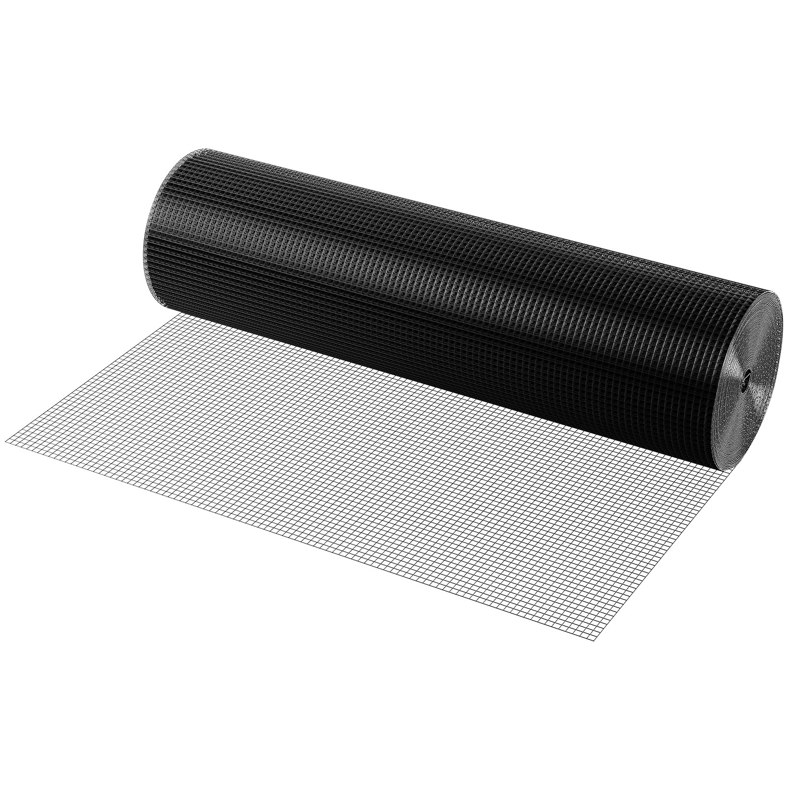 Image of Vevor Hardware Cloth, 48'' X 100' Galvanized Wire Mesh Roll, 19 Gauge Chicken Wire Fence Roll, Vinyl Coating Metal Wire Mesh For Chicken Coop Barrier, Rabbit Fences, Poultry Enclosures