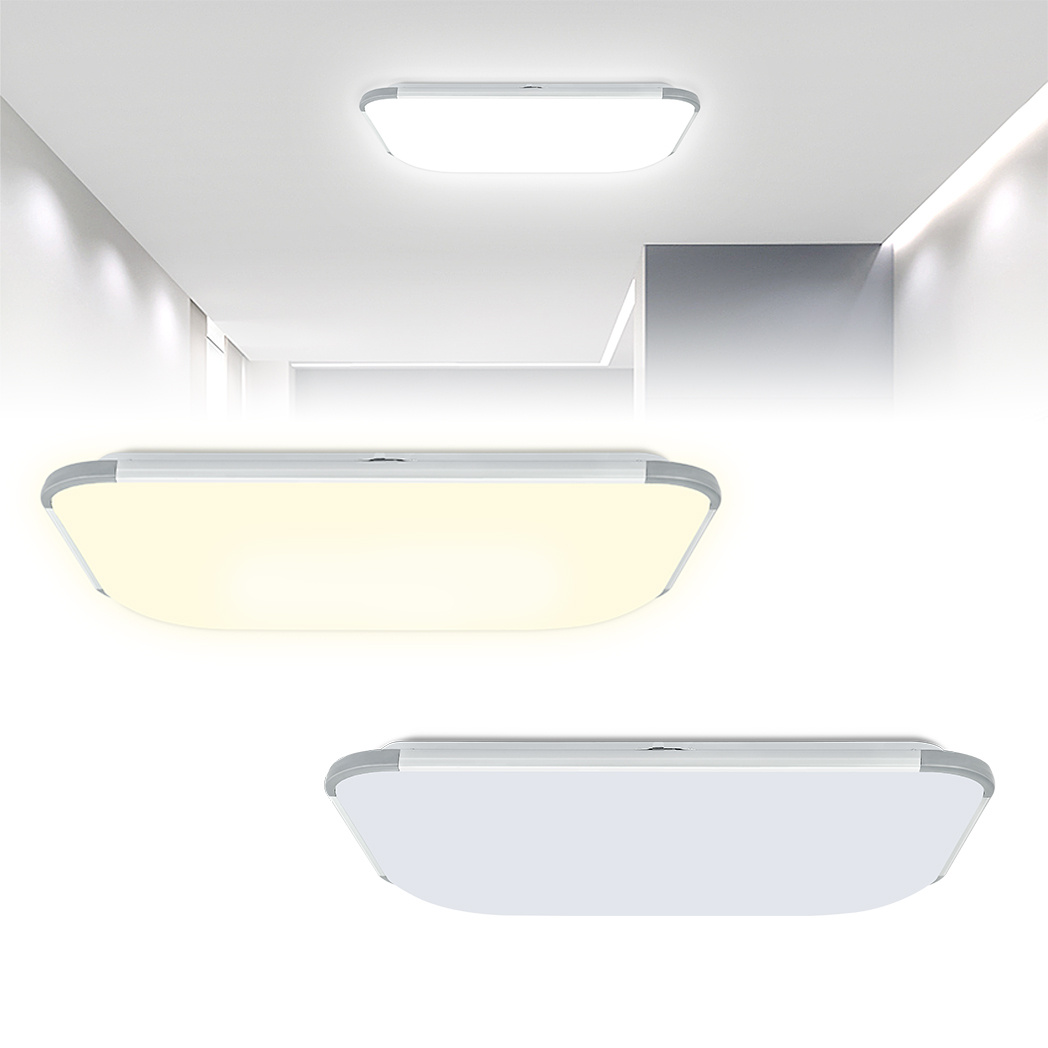 

72w Dimmable Ceiling Light, Modern Ceiling Lamp For Hallway, Living Room, Bedroom With Remote Control