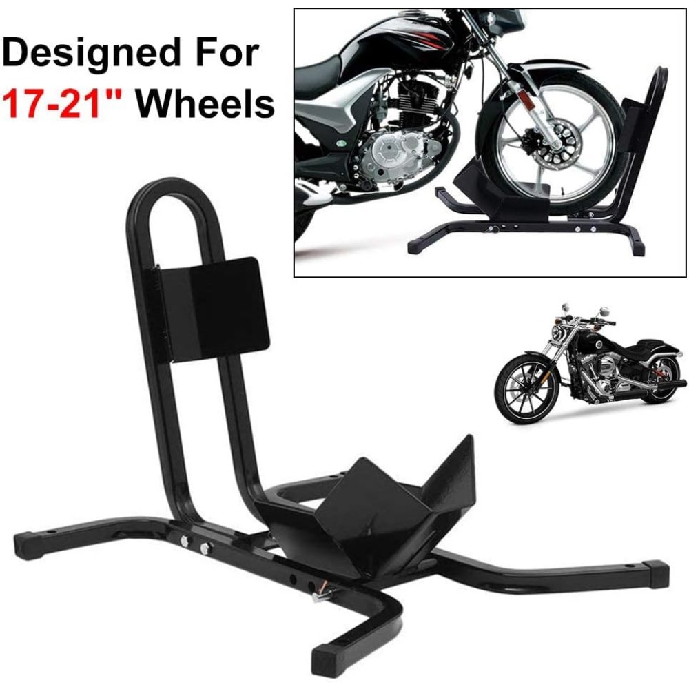 E-shop MotorradstäNder Motorradwippe Motorrad Standschiene Radwippe Montageständer Schwarz