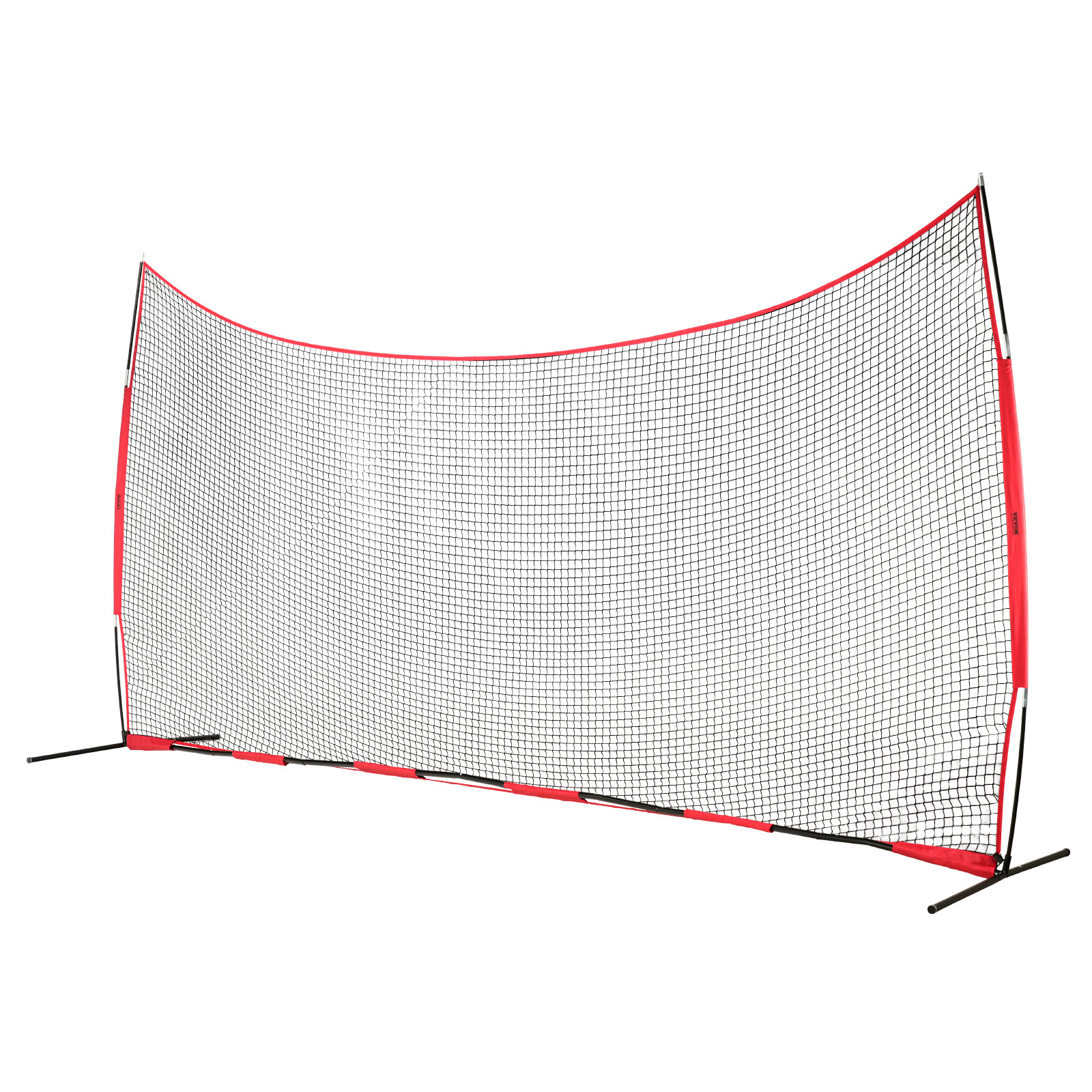 Image of Vevor Backstop Net, 20x10 Ft Barrier Netting, Portable Practice Equipment With Carry Bag, Protection Screen For Baseball Softball Soccer Hockey Training, For Backyard