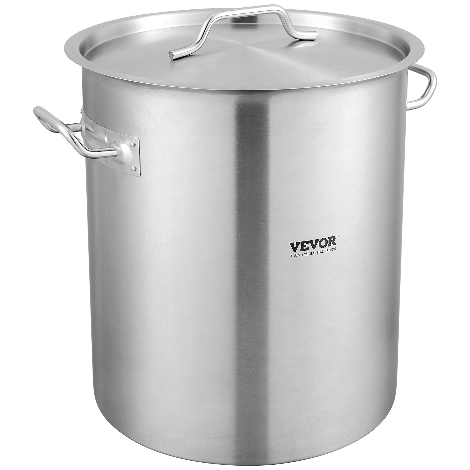Vevor Stainless Steel 42qt Cooking Kitchen Sauce Pot With Strainer Lid