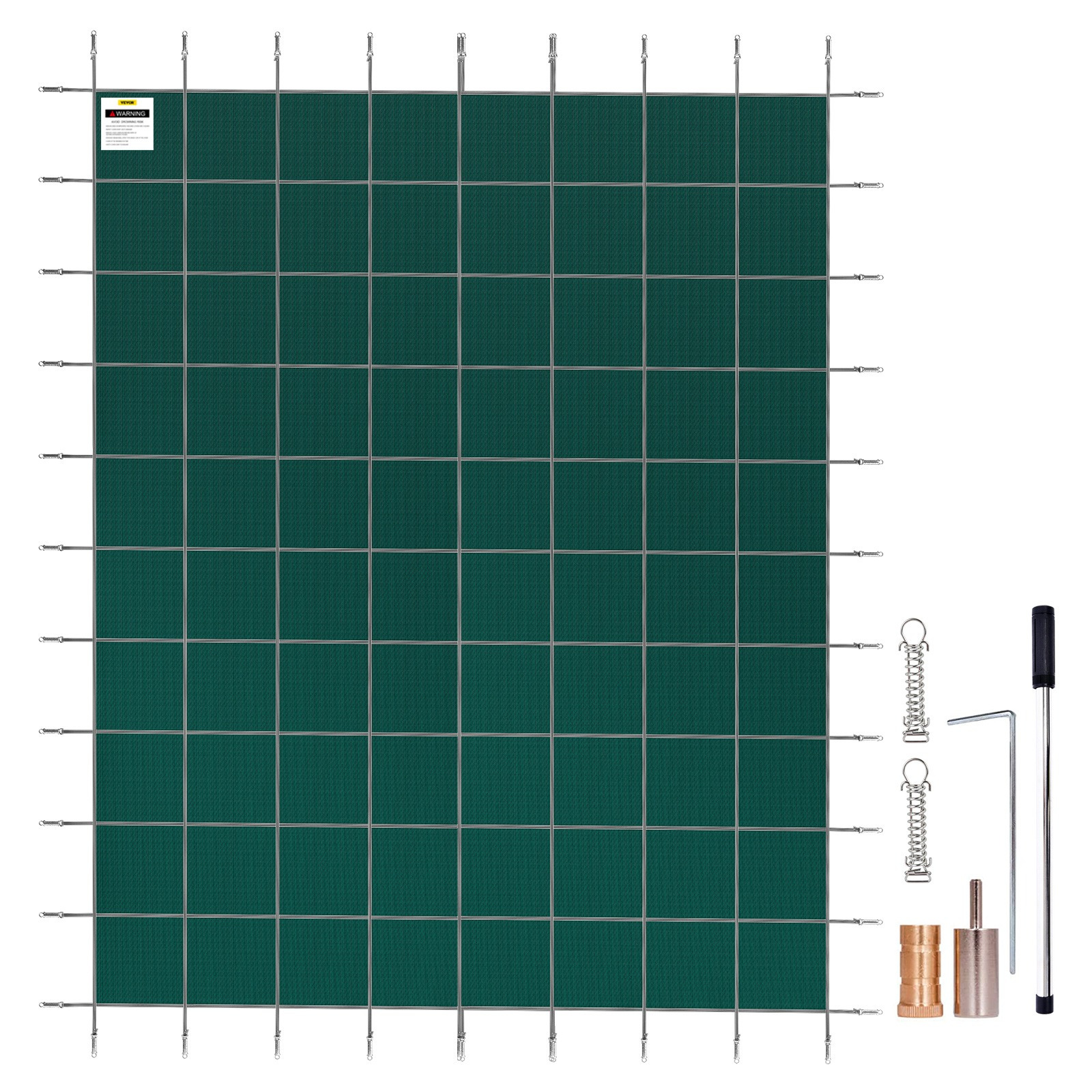 Vevor Rectangular Safety Mesh Swimming Pool Cover 14x26 Ft Outdoor