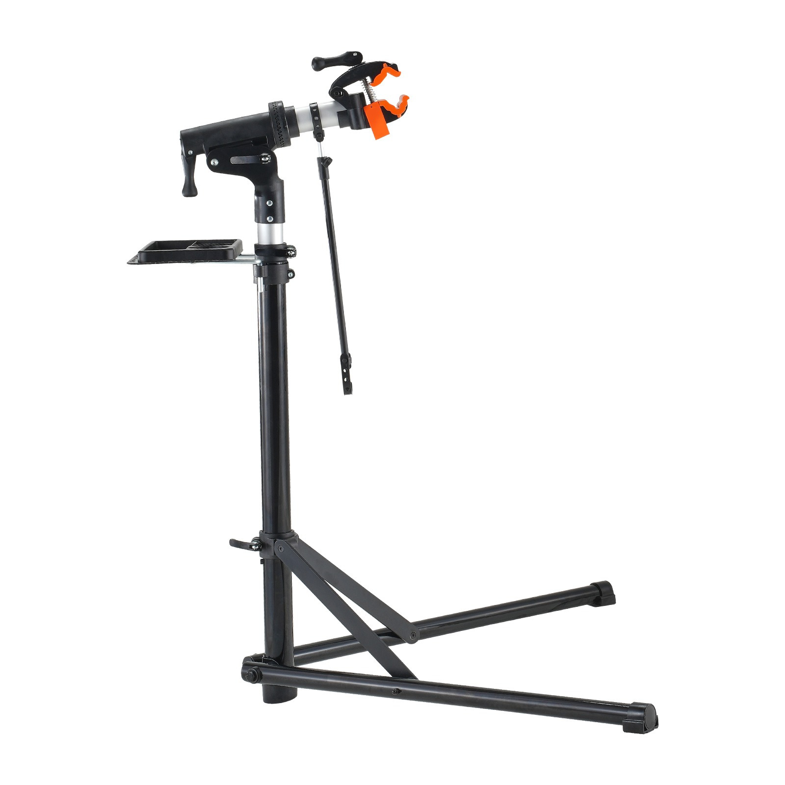 Vevor Bike Repair Stand, 66 Lbs Heavy-duty Bicycle Repair Stand, Adjustable Height Bike Maintenance With Magnetic Tool Tray Telescopic Arm, Foldable Bike Work Stand For Home, Shops