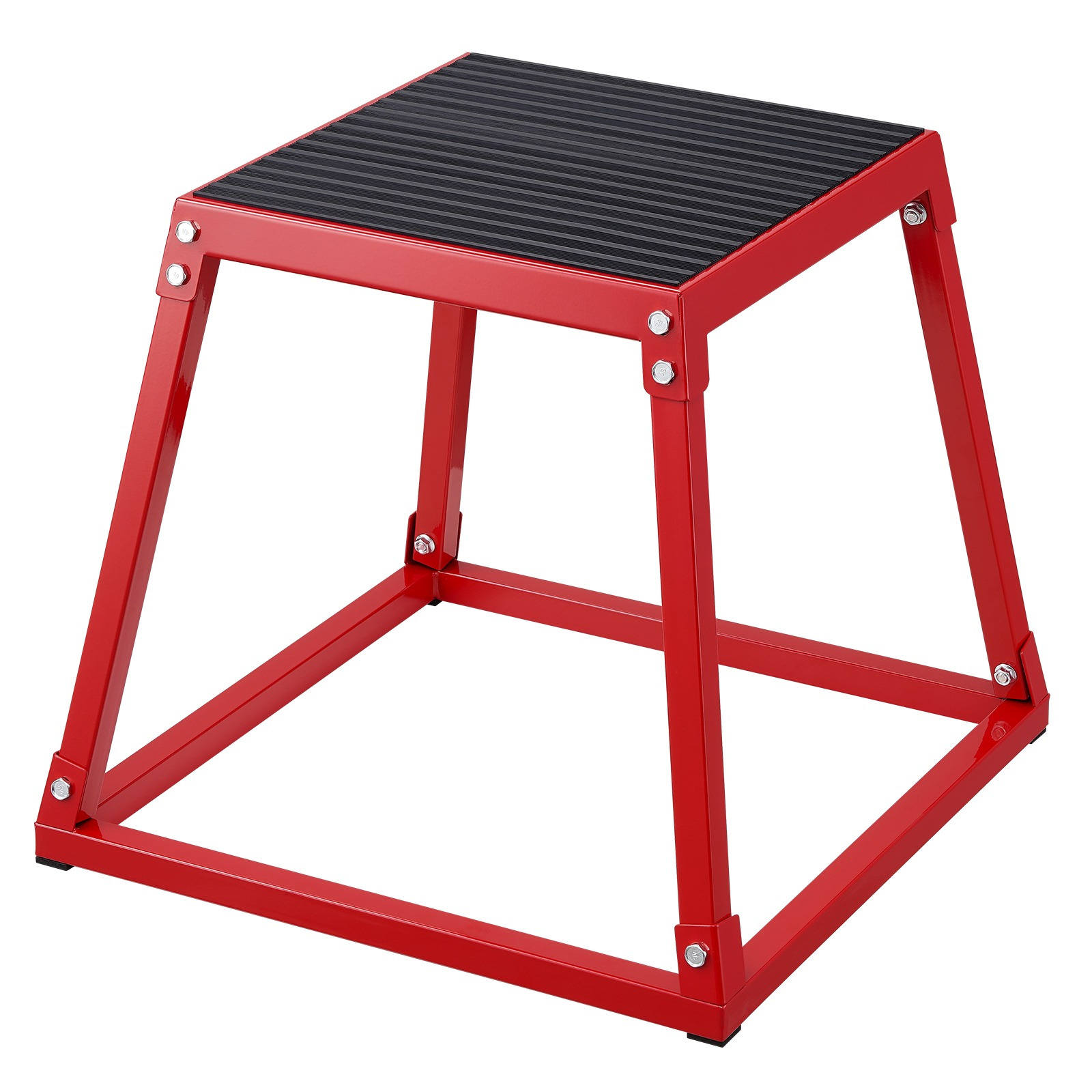 Image of Vevor Plyometric Box 513x513x458mm Plyometric Platform Load 227 Kg, Jump Box For Crossfit Fitness Training For Plyometric Jump Push-up Gym, Plyometric Jump Box