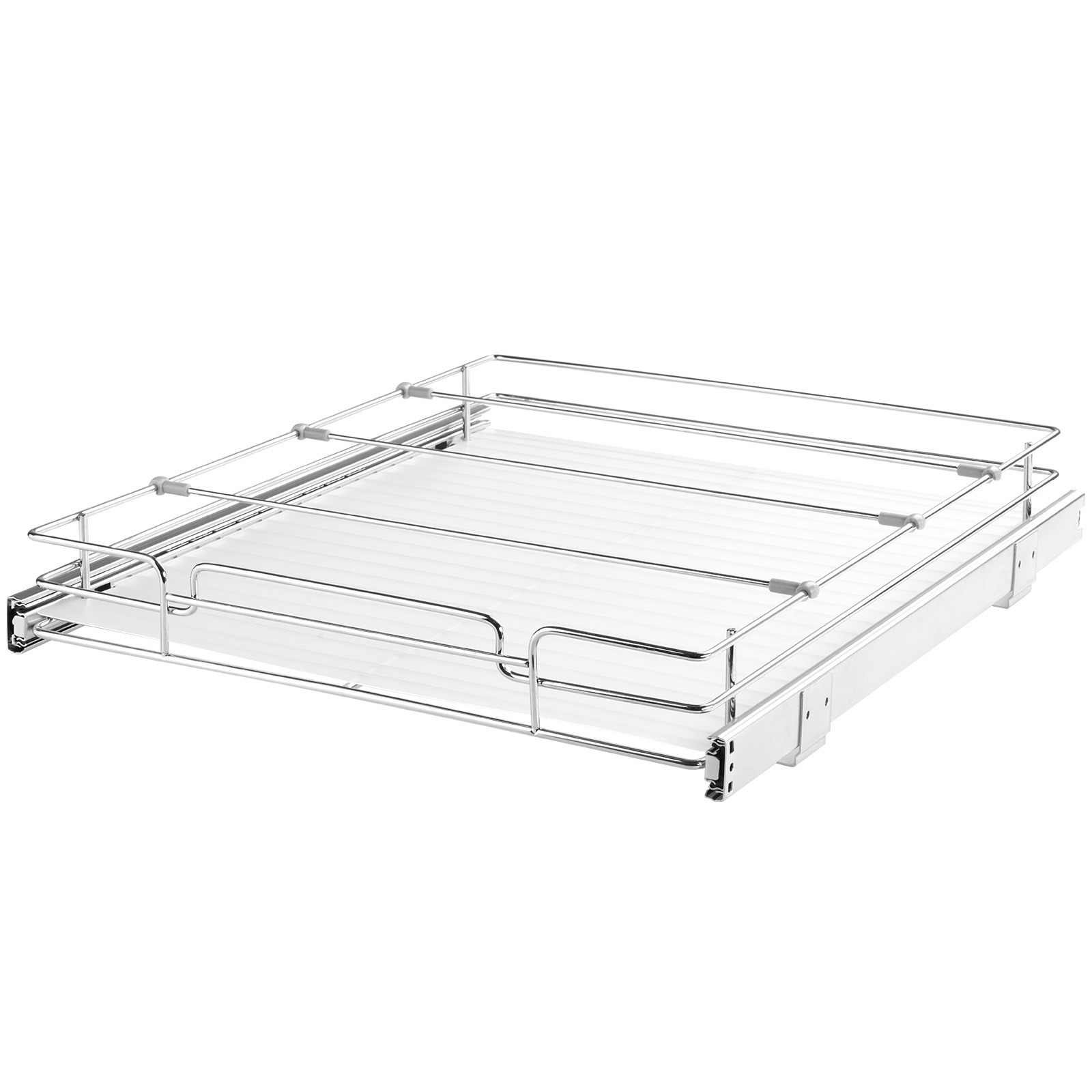 TEMU Organisateur de rangement coulissant pour armoire VEVOR de 14 pouces de largeur x 21 pouces de , étagères coulissantes robustes pour