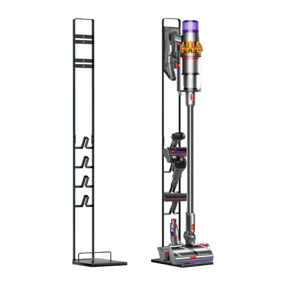 TEMU  Soporte de Aspiradora Compatible con Dyson V15 V12 V11 V10 V8 V7 V6 - DC58/ DC59/ DC62/ DC74 - Organizador de Almacenamiento de Suelo Sin