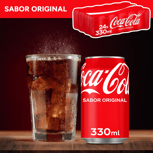 - sabor original, de , pack de 24 latas de 330ml