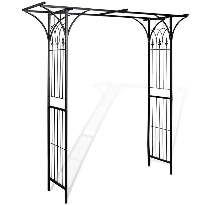 

Les arches de jardin offrent un support sécurisé pour les plantes grimpantes et pour et les plantes grimpantes 200 x 52 x 204 cm