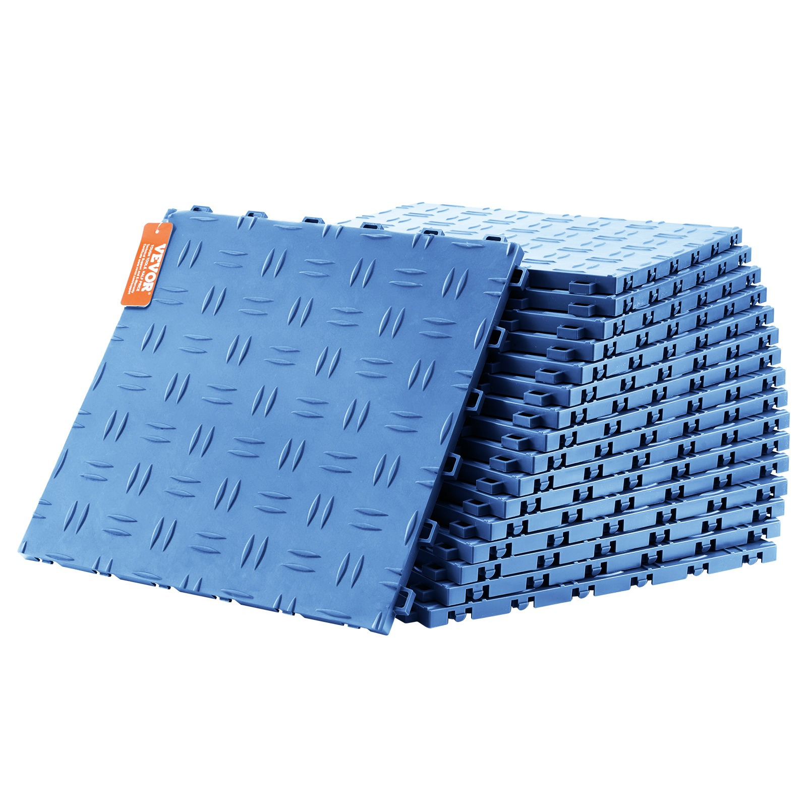 E-shop VEVOR Garagefliesen, 12 x 12 x 0,53 Zoll 25er-Pack Garagenbodenfliesen, rutschfeste, doppelseitige Textur, Garagenbodenfliesen, für Garagen,