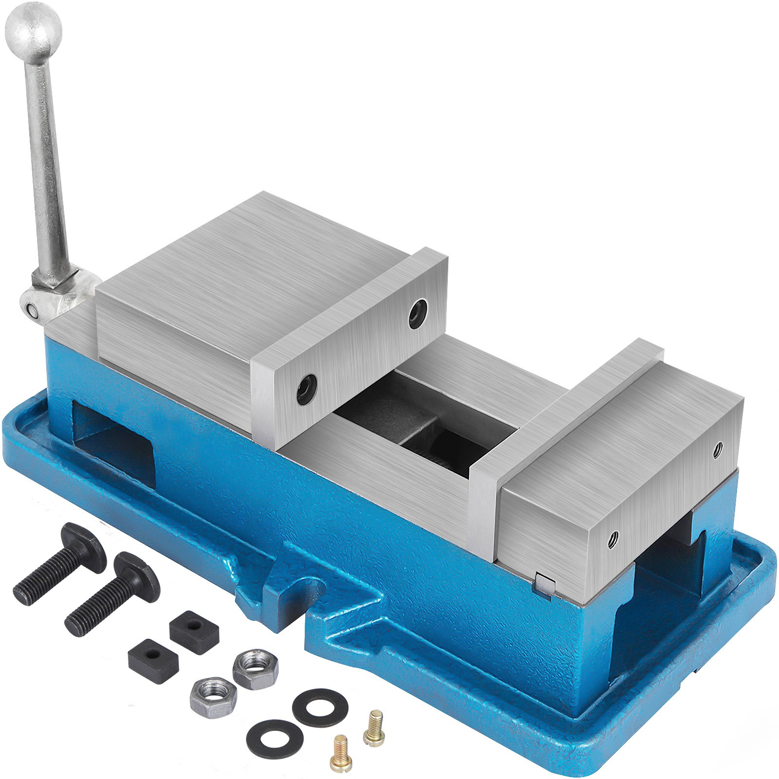 Vevor 5" Super-lock Vise For Nc/cnc Machines Bench Clamp Vise , Vise Clamp Vice Cnc Vise Lockdown Vise Drilling 125mm Width Cnc 24kn