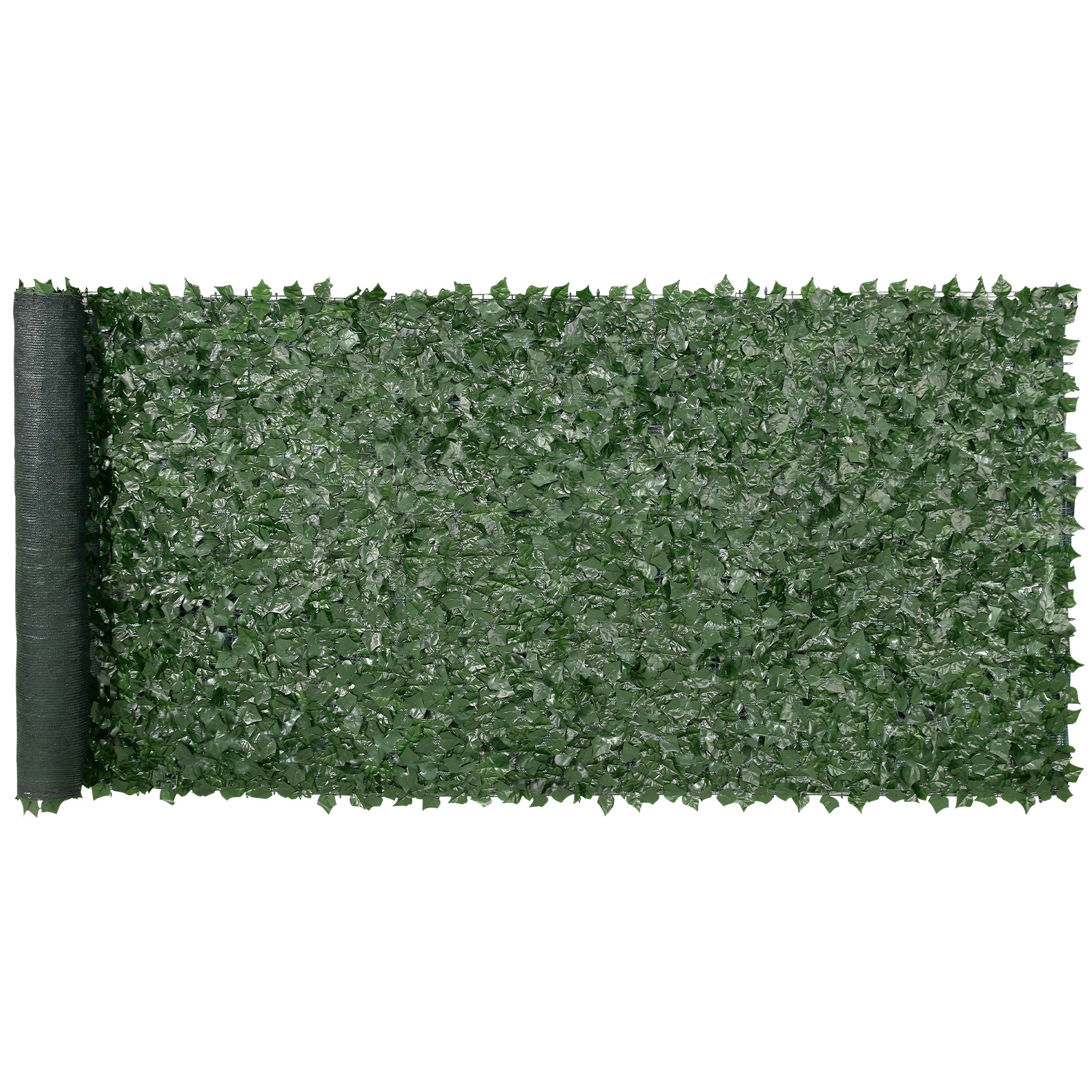 Image of Ivy Privacy Fence, 1.5 X 4m Artificial Screen, Greenery Ivy Fence W/ Mesh Cloth Backing And Joint, Faux Hedges Decoration For Outdoor Garden, Yard, Balcony