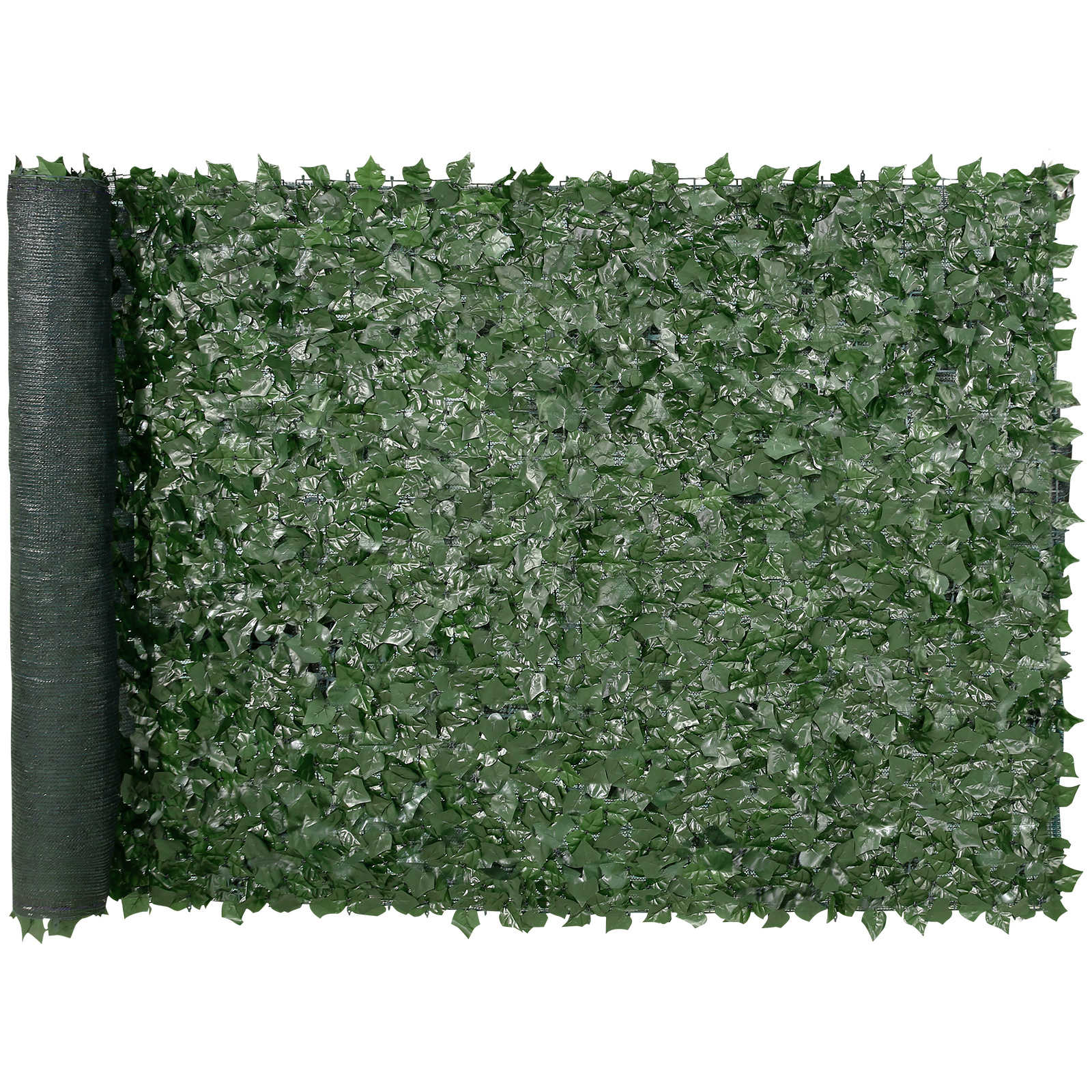 Image of Vevor Privacy Ivy Fence, 59 X 118in Artificial Screen, Greenery Ivy Fence With Mesh Cloth Backing And Joint, Faux Hedges Decoration For Outdoor Garden, Yard, Balcony