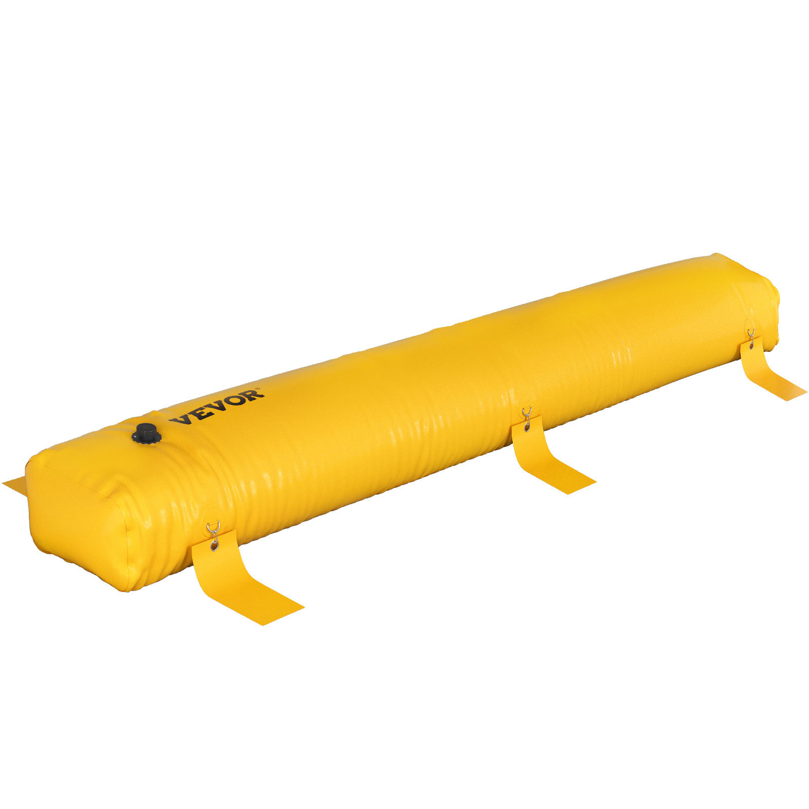 Vevor Flood Barrier, 12 Ft Length X 12 In Height Sandbag Alternative, Water Barrier For Flooding With Great Waterproof Effect, Reusable Pvc Water Diversion Tubes, Flood Barriers For Home, Door, Garage