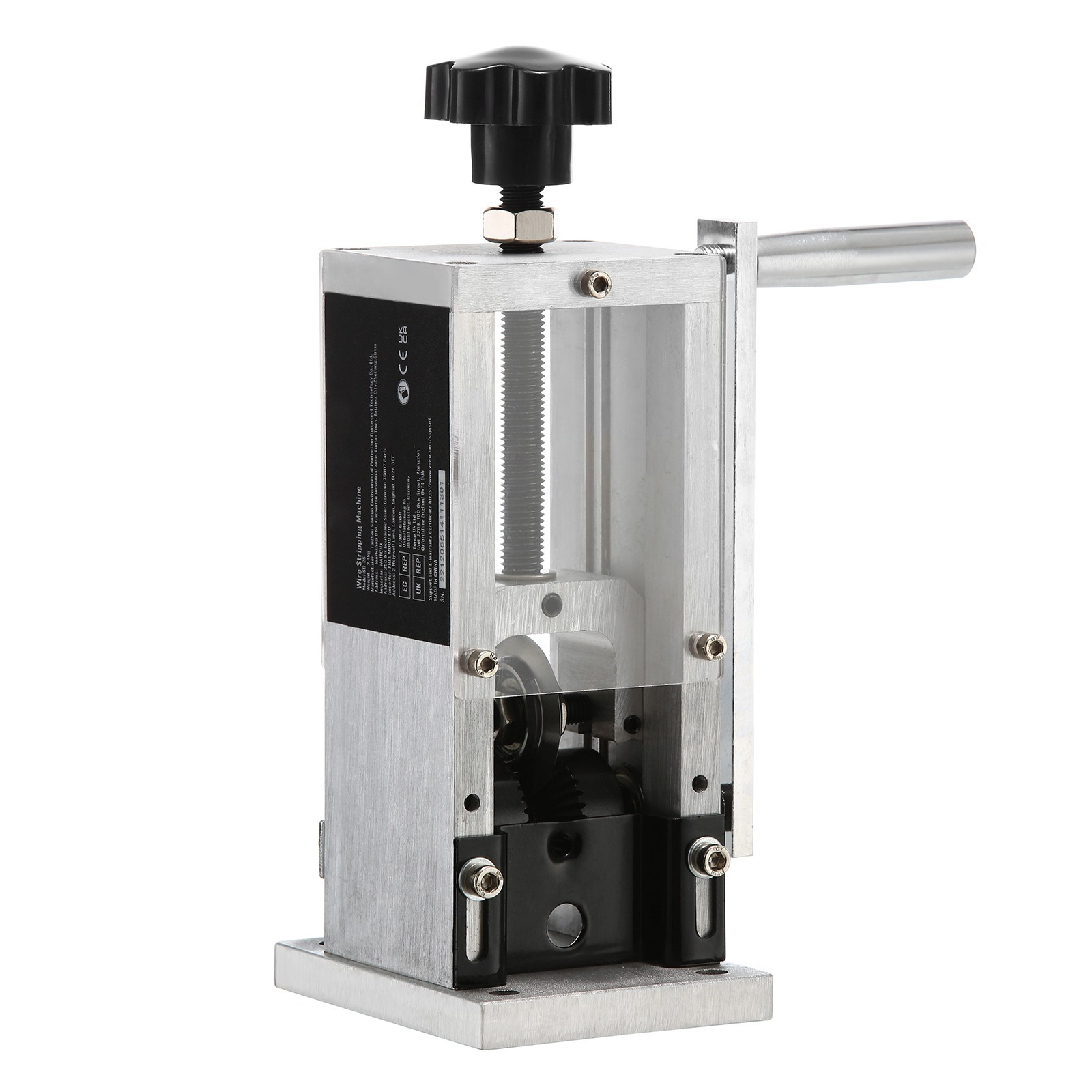 TEMU VEVOR Macchina manuale per la rimozione del rivestimento dei cavi, rimozione del rivestimento del rame da 0.06''-1.18'' con o trapano elettrico,