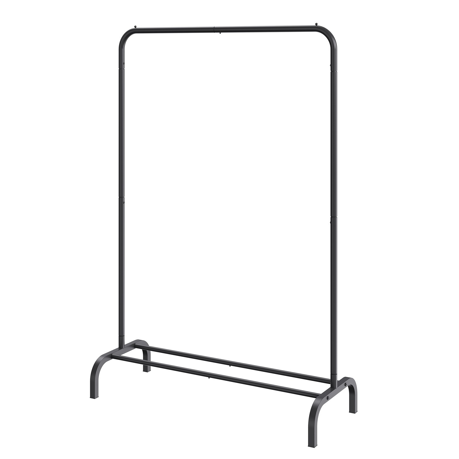 Vevor Clothes Rack, Heavy Duty Clothing Garment Rack With Hanging Rod And Bottom Storage Area, Clothing Rack For Bedroom