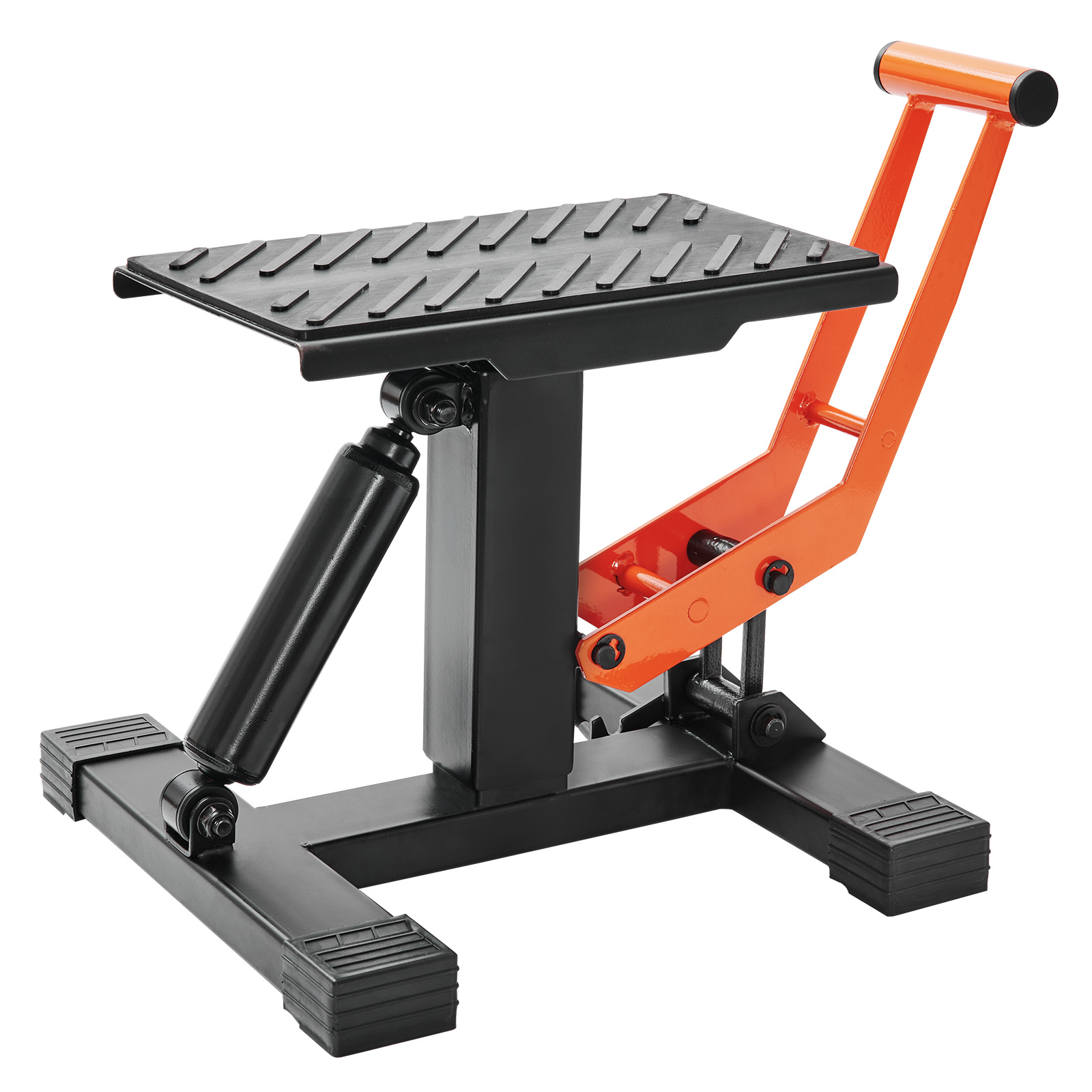 Image of Vevor Dirt Bike Lift Stand, Motorcycle Jack Lift Stand 440 Lbs Capacity And Hydraulic Lift Operation, Adjustable Height Hoist Table, For Dirt Pit Bike Repair, Maintenance, Dirt Bike Accessories