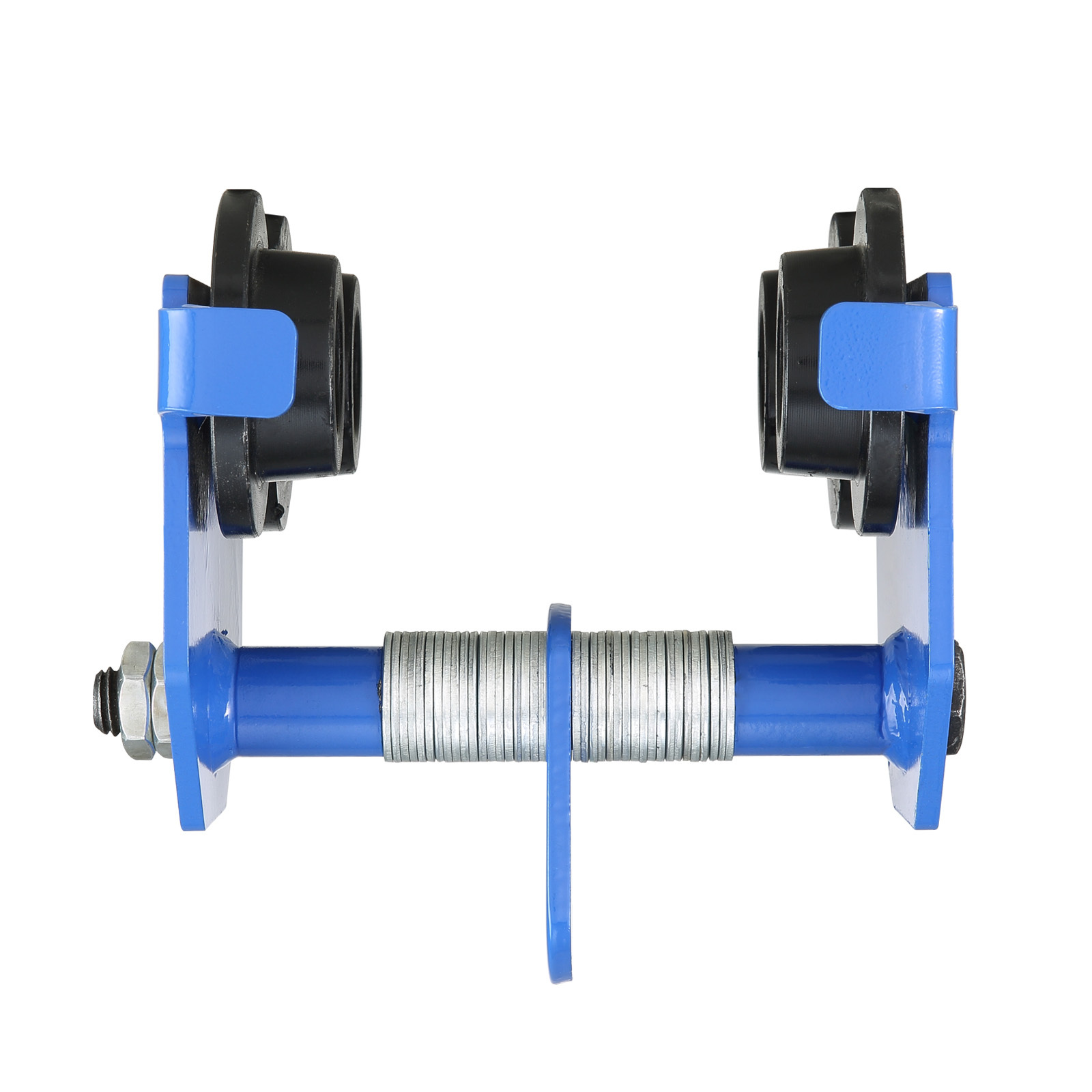 TEMU Manual Trolley, 1100 Lbs/0.5 Ton Load Capacity Push Beam Trolley With Dual Wheels, Adjustable For I-beam Flange Width 2.5" To 5.5", Heavy Duty