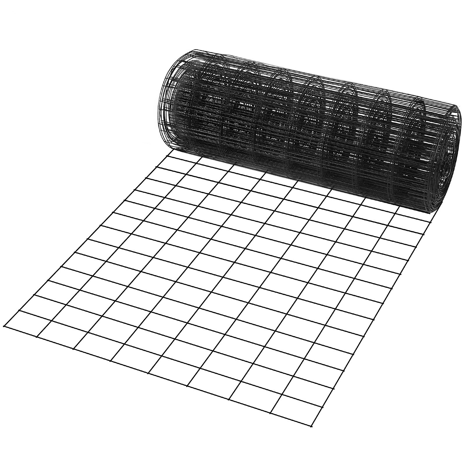 TEMU Malla de alambre para herramientas , rollo de malla de alambre galvanizado de 24'' x 50'', rollo de malla de alambre para gallineros de calibre