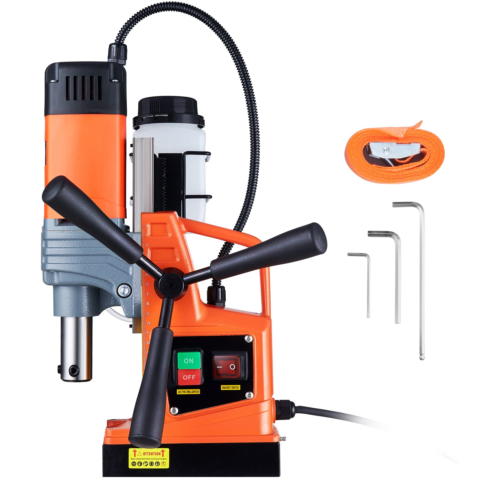 Vevor Portable Magnetic Column Drill 1300w 810 Rpm Max. Force 13000n