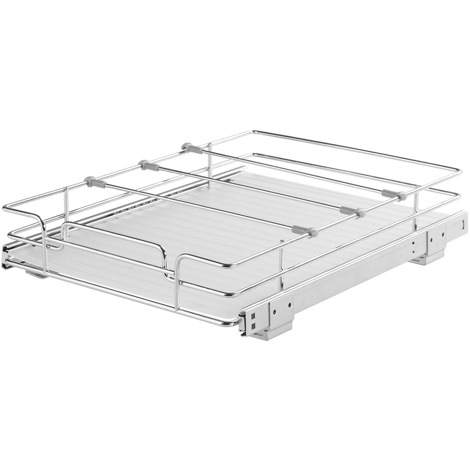 TEMU VEVOR Organisateur de rangement coulissant pour armoire de 12 x 17 pouces, étagères coulissantes robustes pour garde-manger, tiroirs coulissants