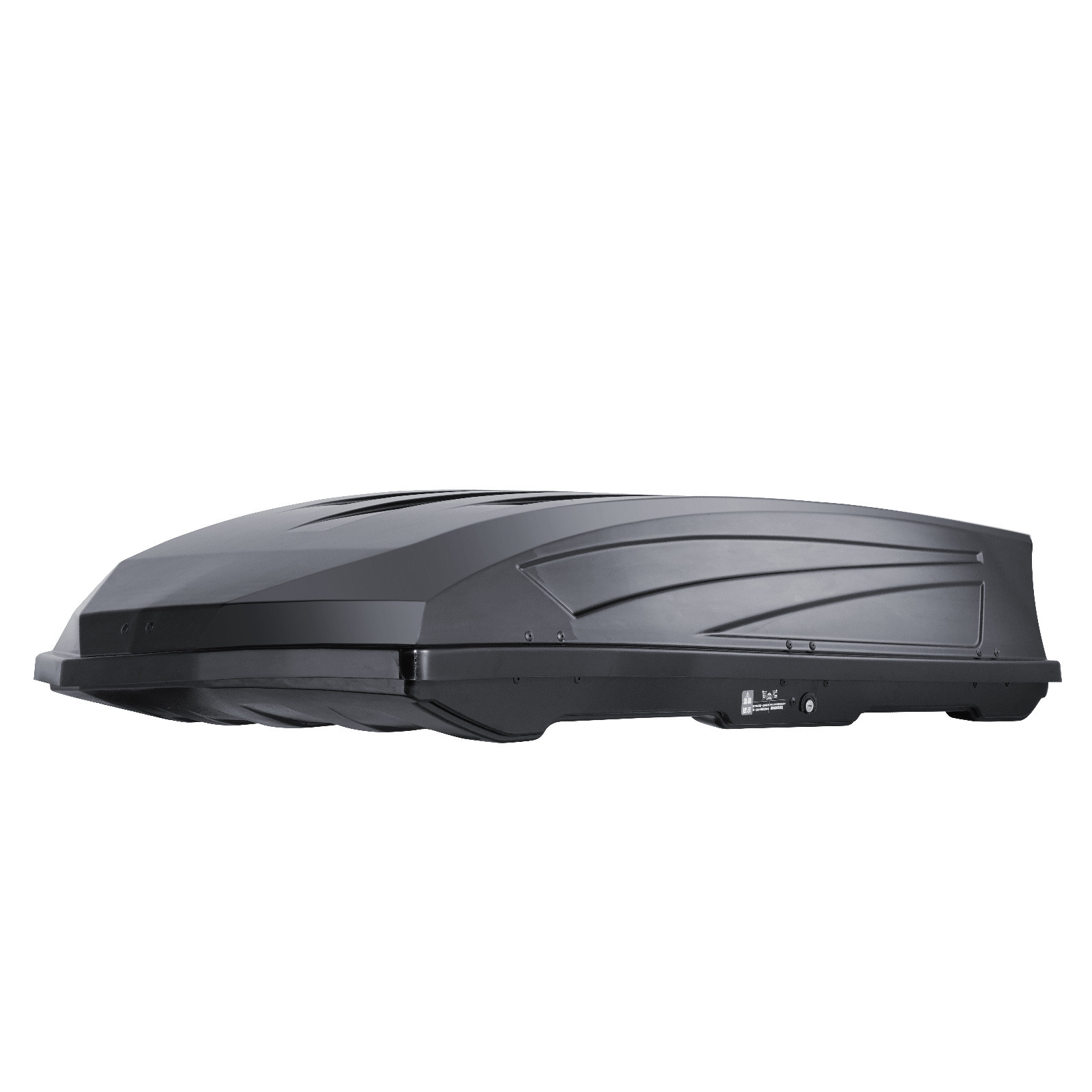 Image of Vevor Rooftop Cargo Carrier 22 Cubic Feet Luggage Storage Box Abs For Suvs Cars