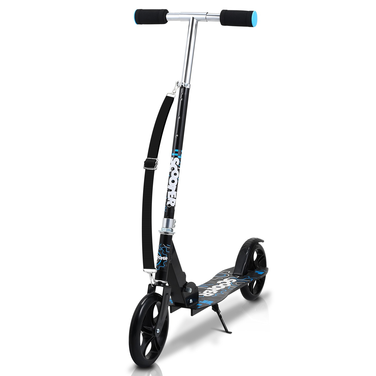 TEMU Scooter pieghevole da citt� Scooter a Scooter a Altezza regolabile, 4 colori Scooter Freestyle