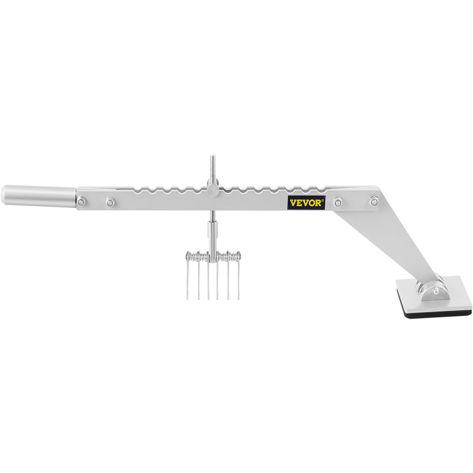 Vevor Dent Pull Lever Bar 6 Claw Hook Dent Puller Single Leg Lifter Portable Dent Pull Bar Aluminum Alloy For Car Dent Repairing