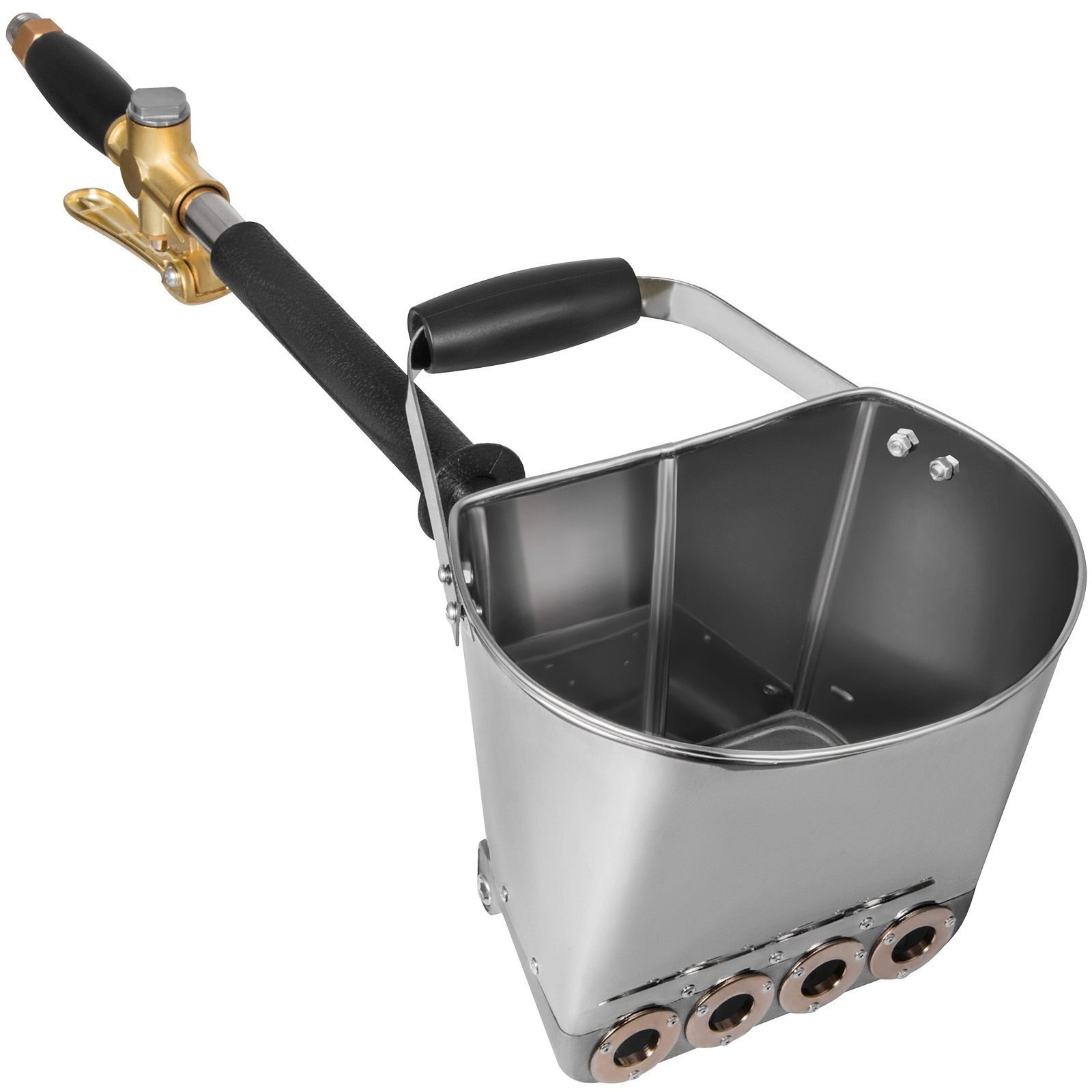Vevor 4 Jet Cement Mortar Spray Gun Stucco Sprayer 4 Jet Hopper Plaster Concrete Cement Sprayer Gun
