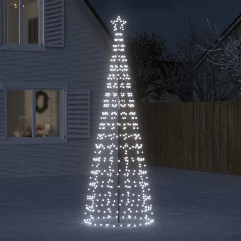 

Decorate-christmas Tree With Ground Stakes 570 Decorations Cold White 300 Cm