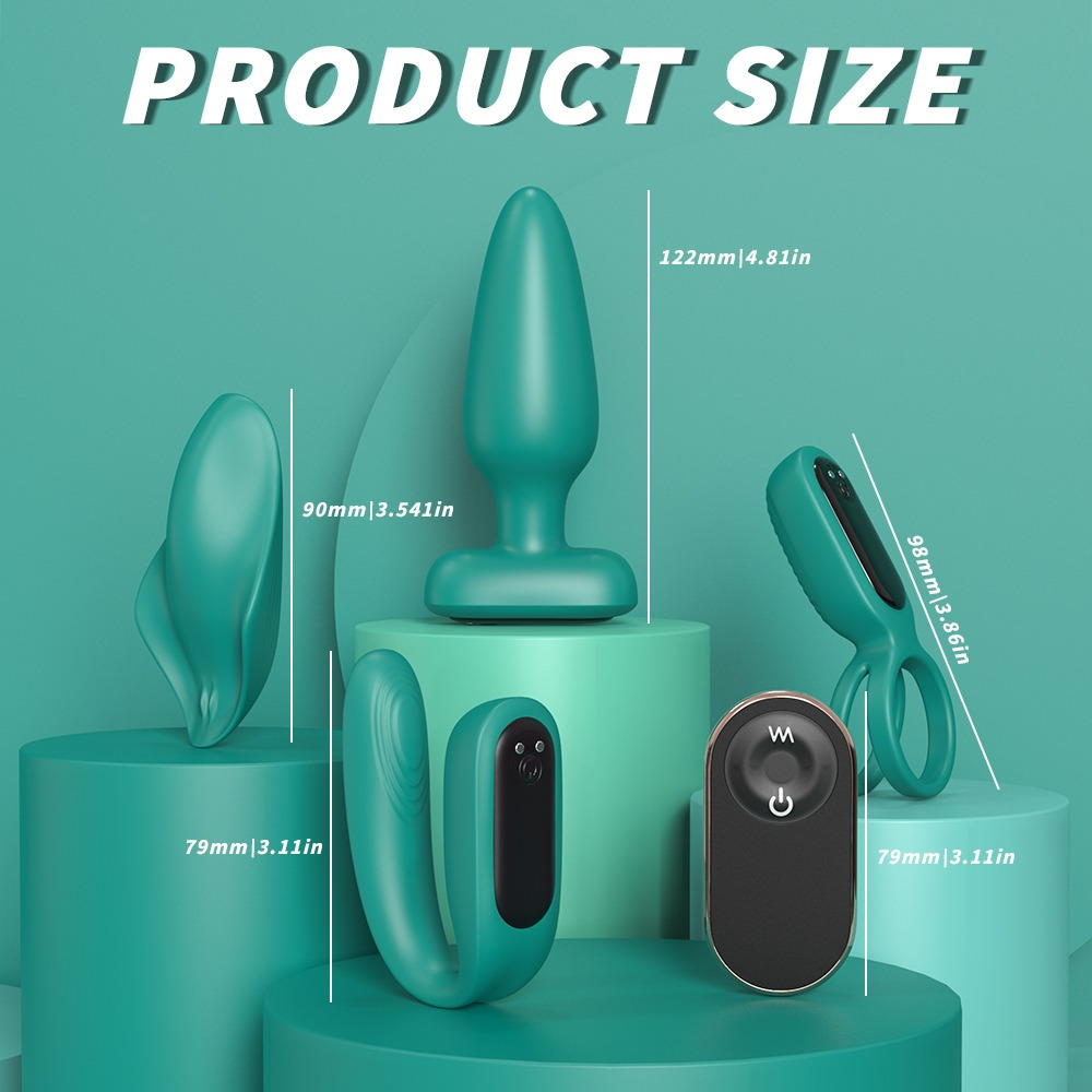 start   - 7er set mit fernbedienung ipx7 wasserdicht Produktdetails 6