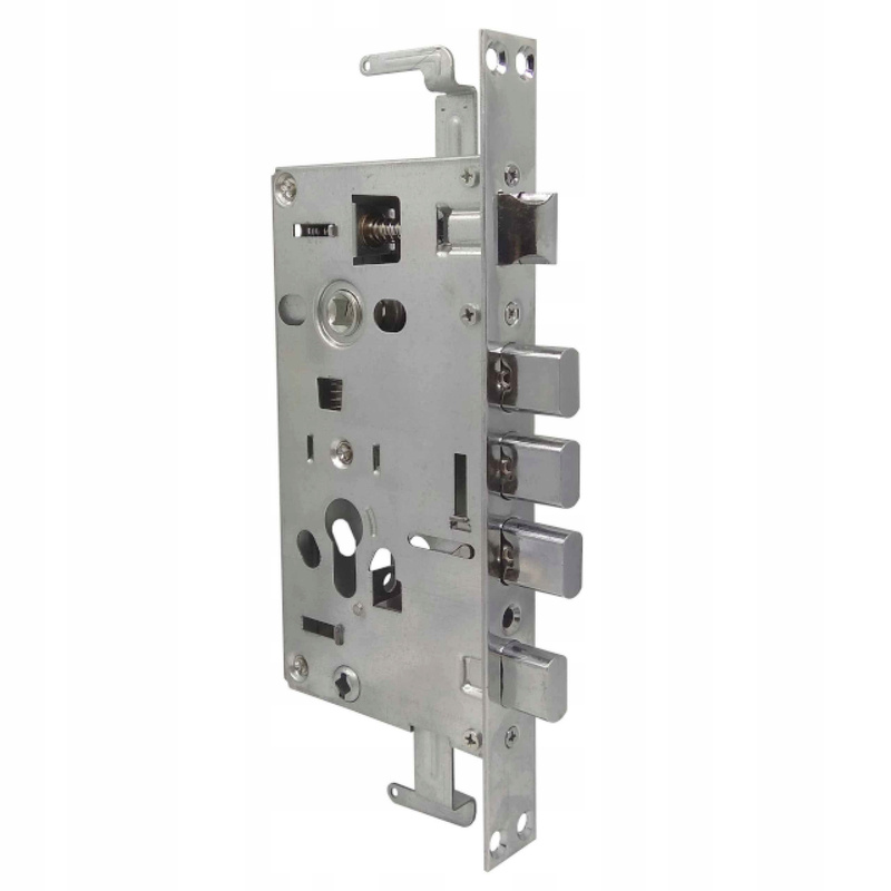 Heavy-duty Security Entry Lock For Chinese Doors - Reversible Handed Fit, Recessed Installation With Included Hardware