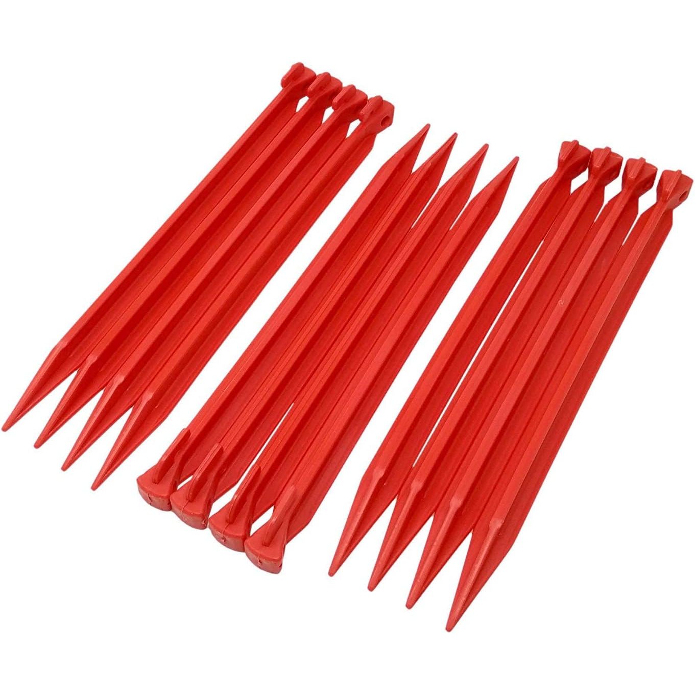 Image of 12x Plastic Pegs 30cm Pegs For Soft &