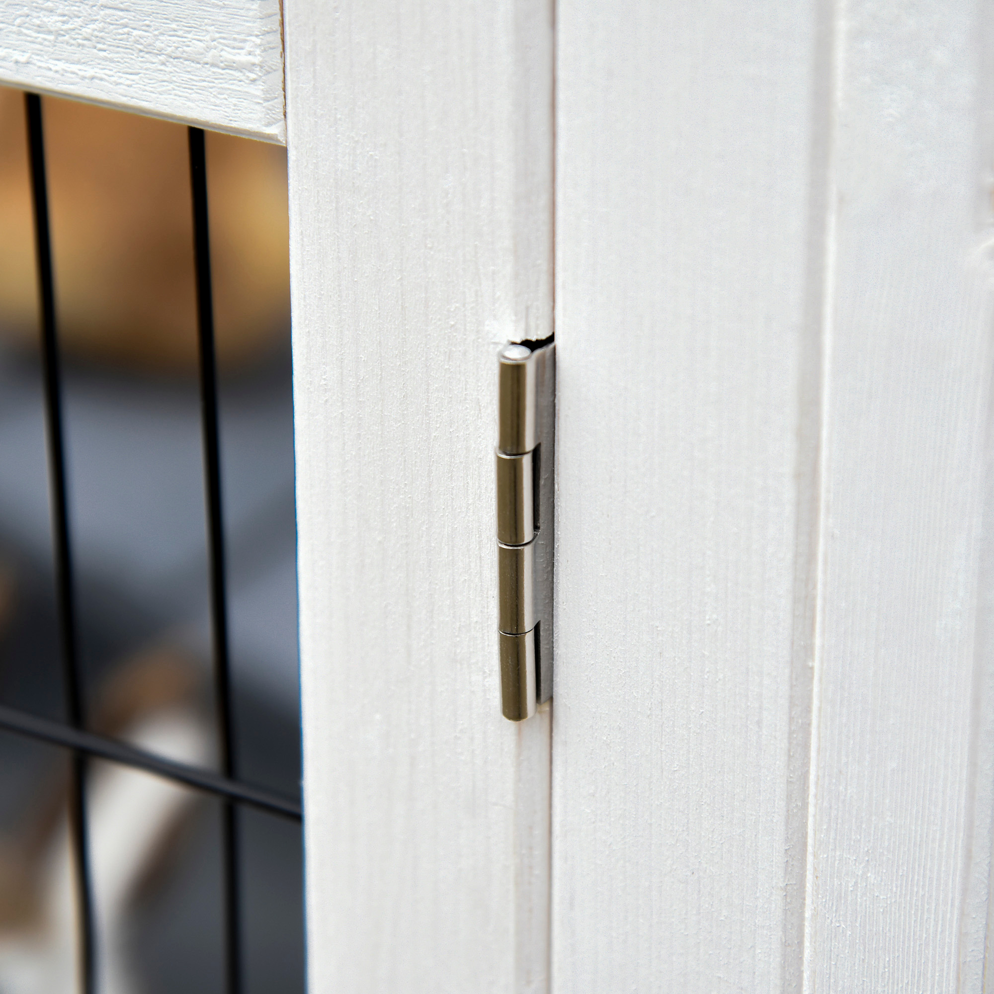 PawHut Konijnenhok op wielen