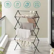 Foldable Clothes Airer Clothes Drying Rack Compact - Temu United